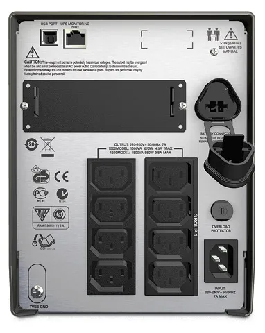 Sursă de alimentare neîntreruptibilă APC Smart-UPS SMT1000I, Linear-interactiv, 1000VA, Turn