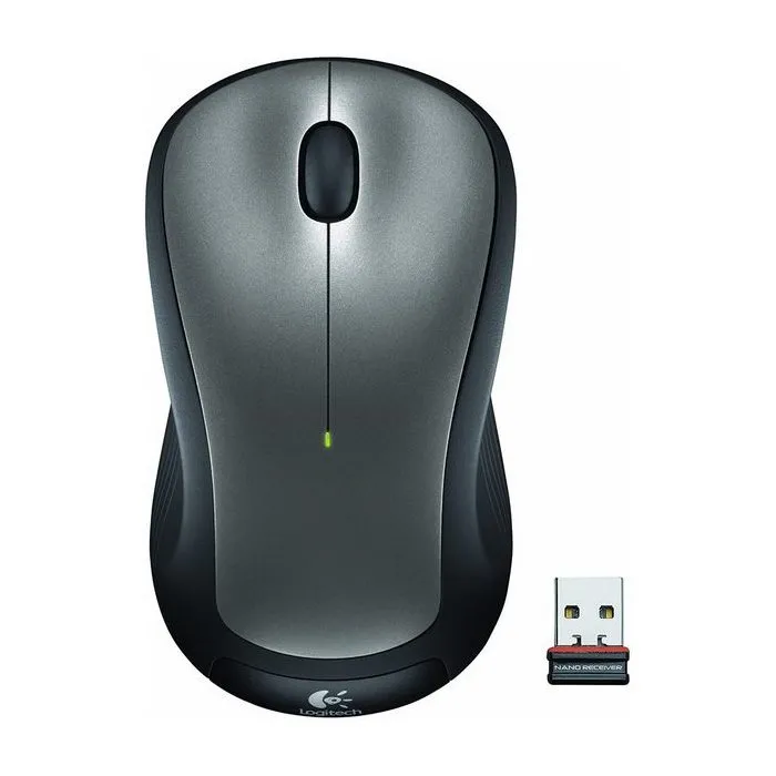 Mouse Wireless Logitech M310, Argintiu închis