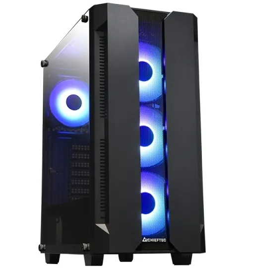 Carcasă PC Chieftec UK-02W-OP, Midi-Tower, ATX, Alb