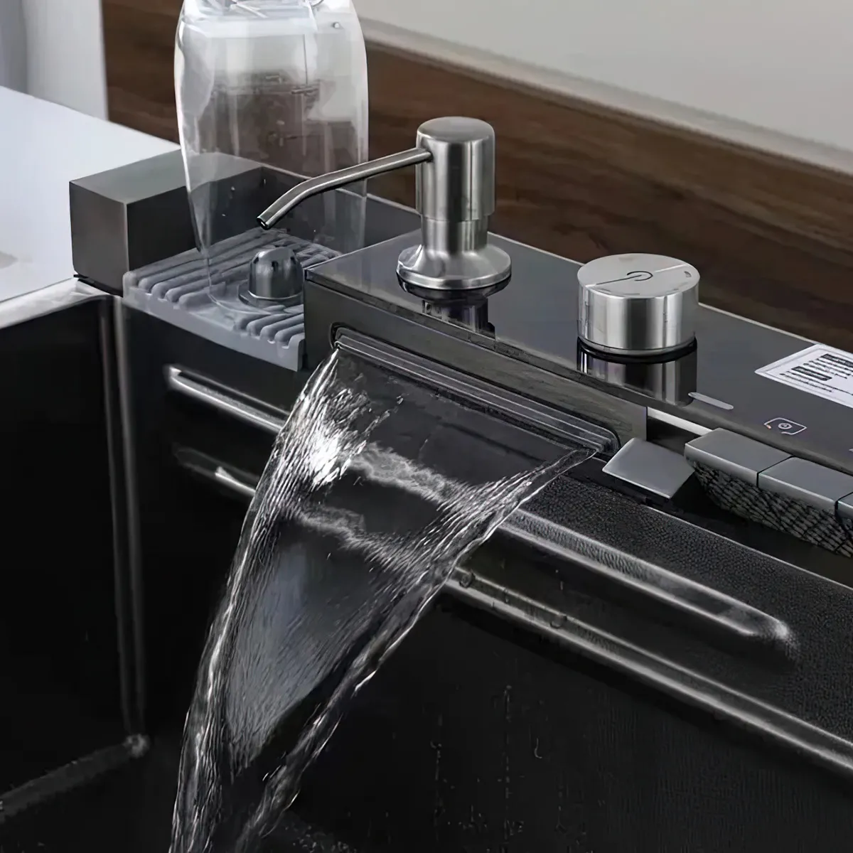 Chiuveta handmade SanDonna HD7550 (Crom Satin)