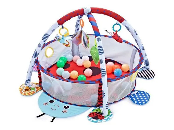 Mat de joacă Kikka Boo Ladybug, Multicolor