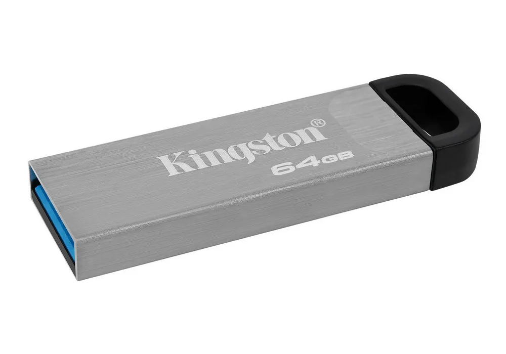 Memorie USB Kingston DataTraveler Kyson, 64GB, Argintiu