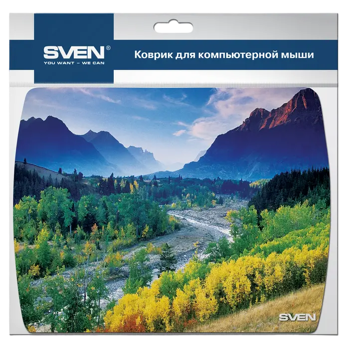 Mouse Pad SVEN UA, 230mm x 180mm, Multicolor