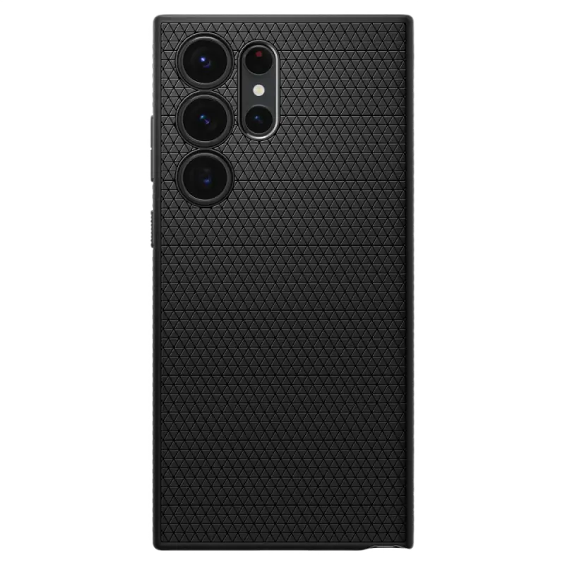 Husă Spigen Samsung S23 Ultra, Liquid Air, Negru mat