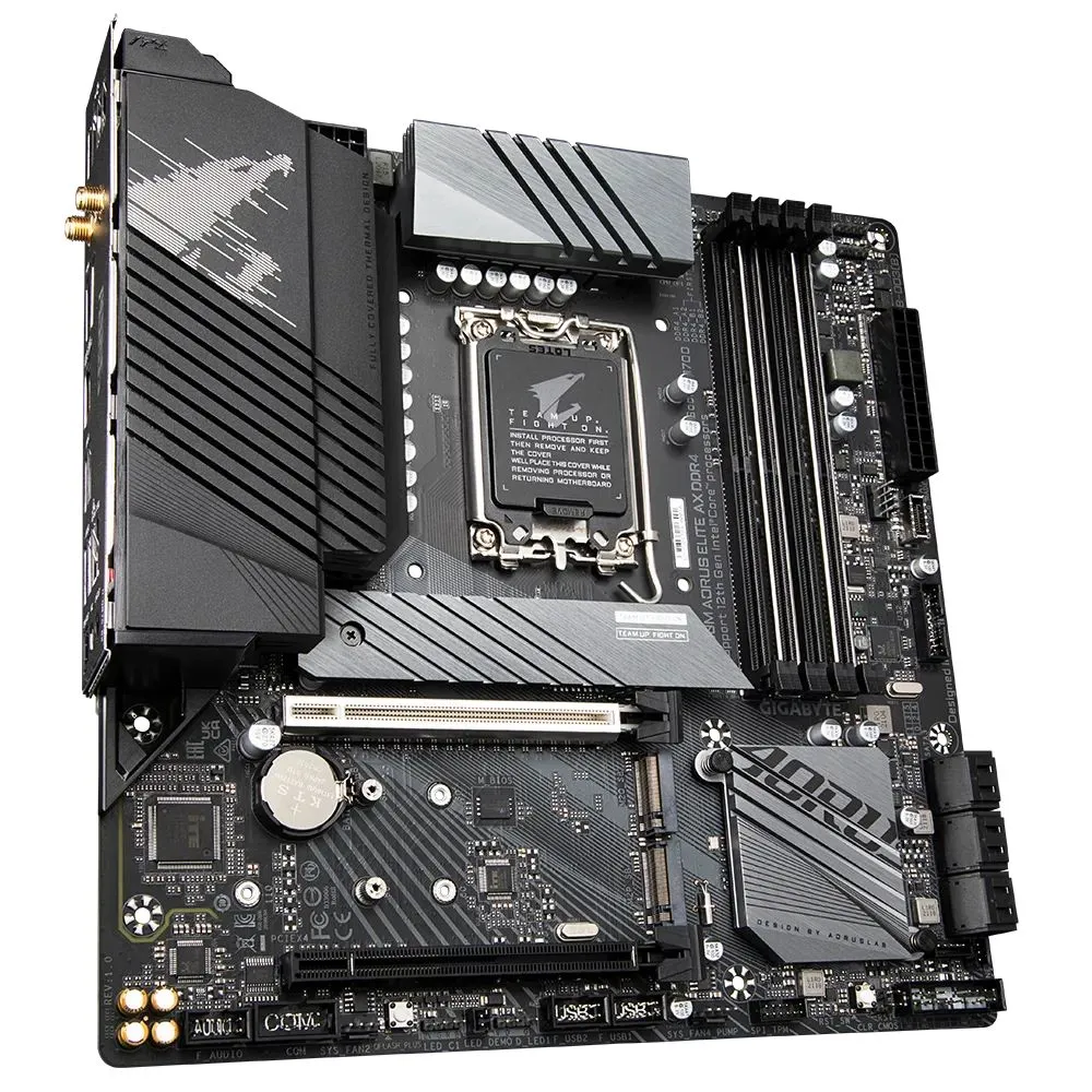 Placă de bază Gigabyte Z690M AORUS ELITE AX DDR4, LGA1700, Intel Z690, ATX