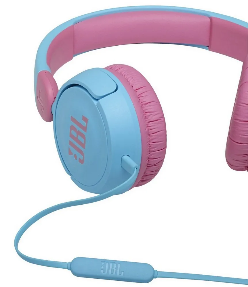 Căști JBL JR310, Albastru deschis