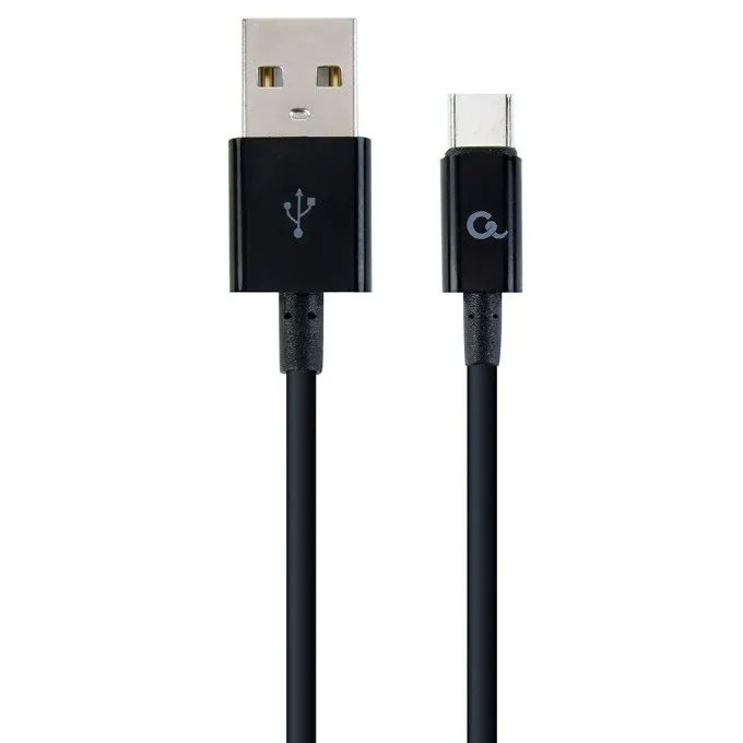 Cablu încărcare și sincronizare Cablexpert CC-USB2P-AMCM-2M, USB Type-A/USB Type-C, 2m, Negru