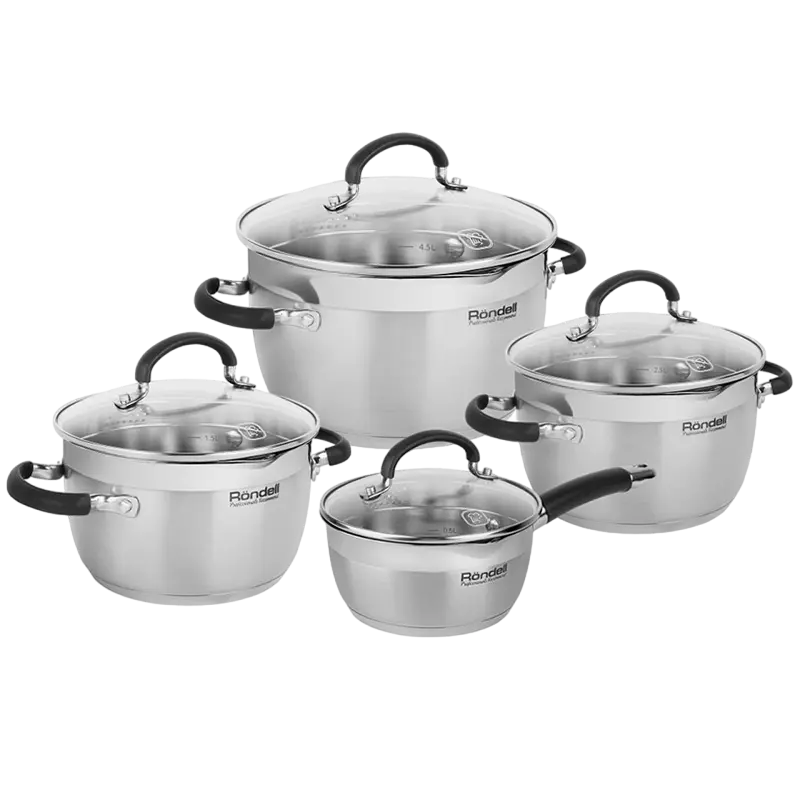 Set de cratițe Rondell RDS-1291, Oțel inoxidabil