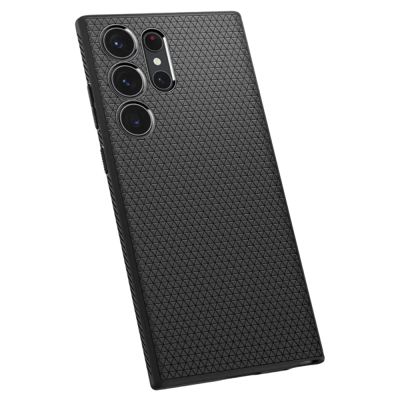 Husă Spigen Samsung S23 Ultra, Liquid Air, Negru mat