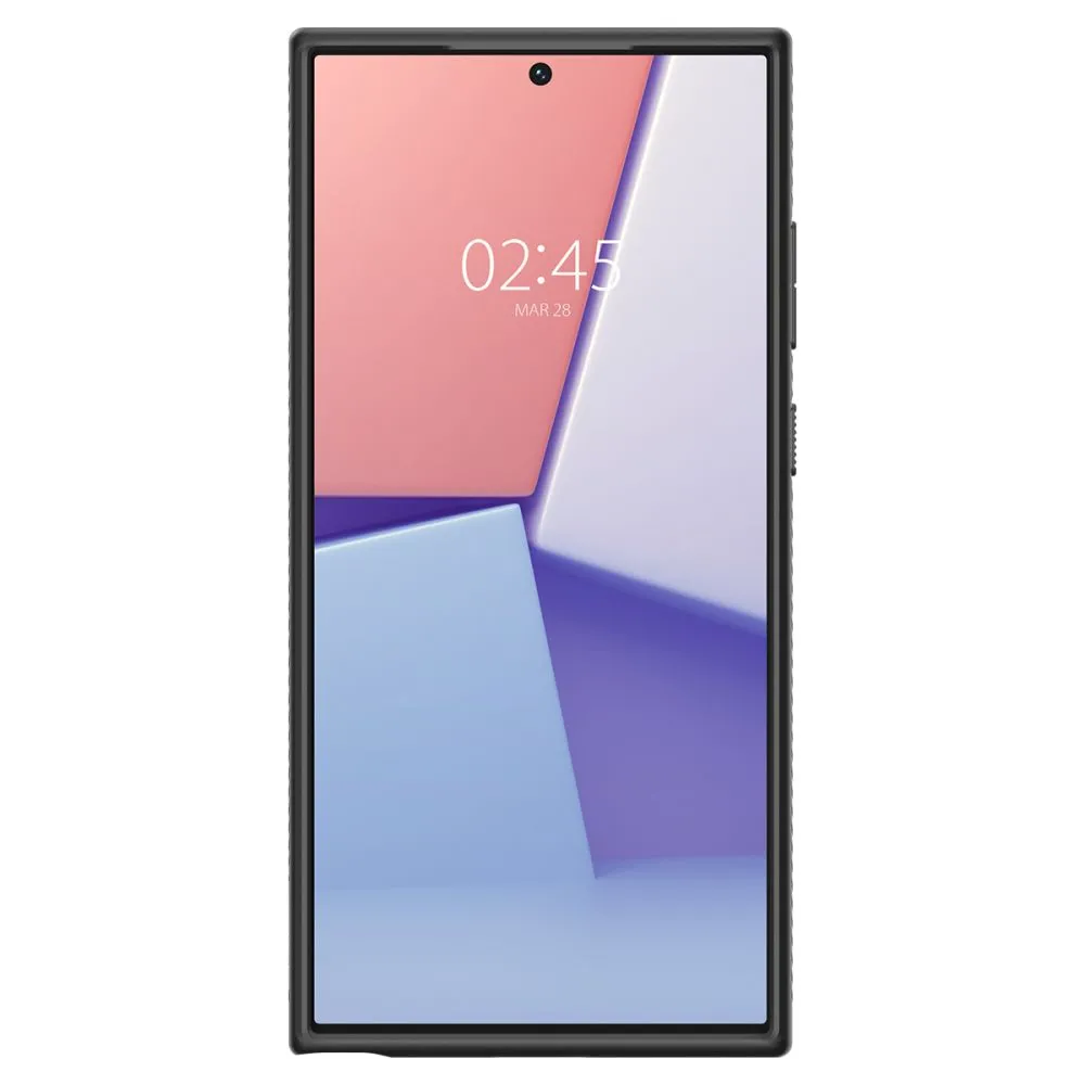 Husă Spigen Samsung S23 Ultra, Liquid Air, Negru mat