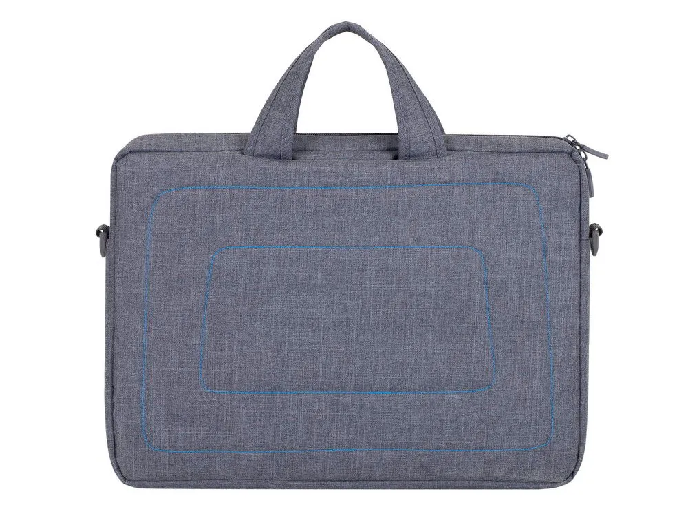Geantă pentru Laptop RivaCase Alpendorf, 15.6", Poliester, Gri