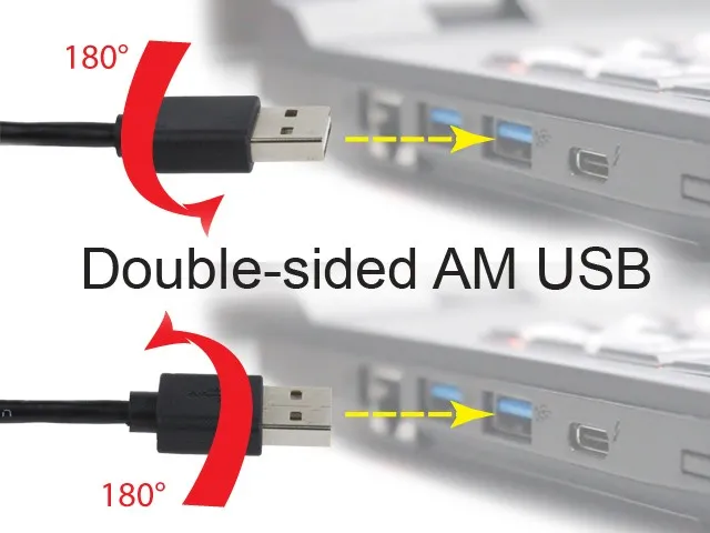 Cablu încărcare și sincronizare Cablexpert CC-mUSB2D-1M, USB Type-A/micro-USB, 1m, Negru