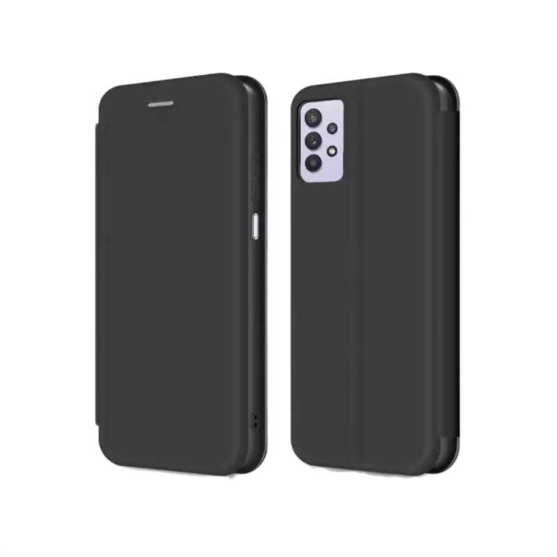 Husă tip carte Xcover Sam. A32 4G, Soft Book, Negru