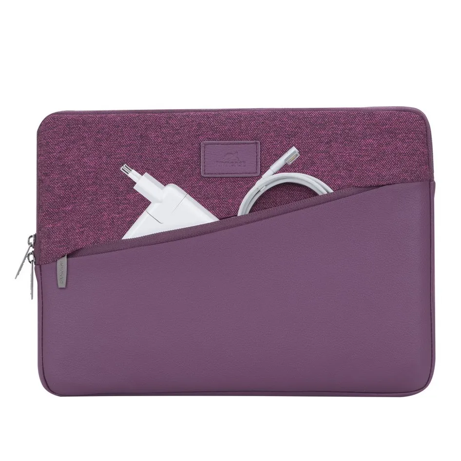 Geantă pentru Laptop RivaCase Egmont, 13.3", Polyester, Roșu