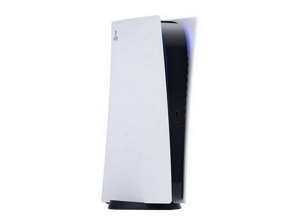 Consolă de jocuri SONY PlayStation 5 Digital Edition, Alb, "Horizon Forbidden West" (Voucher) 
