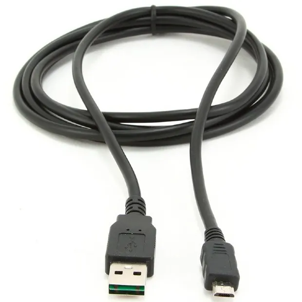 Cablu încărcare și sincronizare Cablexpert CC-mUSB2D-1M, USB Type-A/micro-USB, 1m, Negru