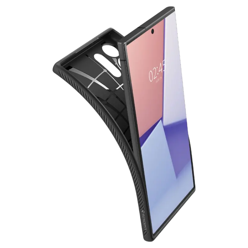 Husă Spigen Samsung S23 Ultra, Liquid Air, Negru mat