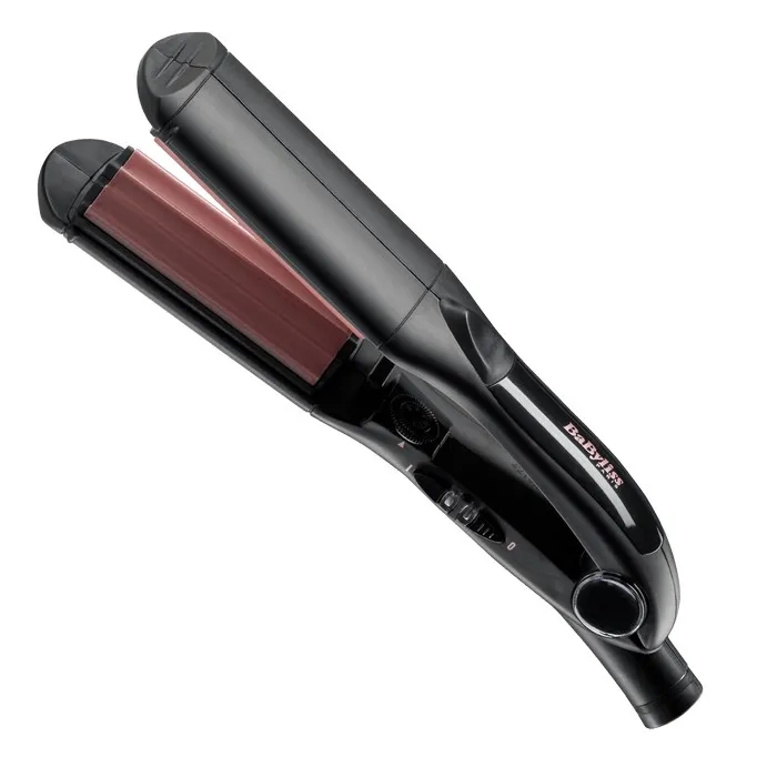 Placă de îndreptat părul BaByliss The Crimper 2165CE, Negru