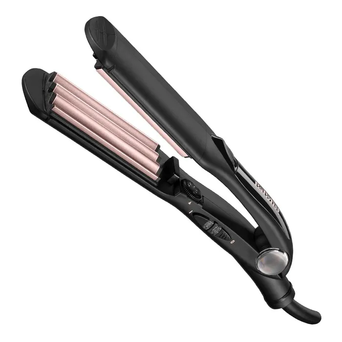Placă de îndreptat părul BaByliss The Crimper 2165CE, Negru