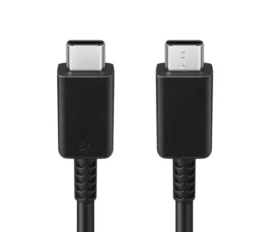 Cablu încărcare și sincronizare Samsung EP-DN975BBRGRU, USB Type-C/USB Type-C, 1m, Negru