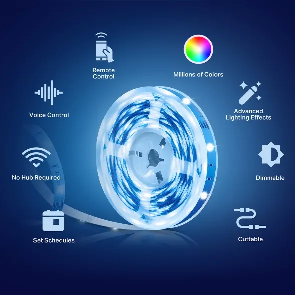 Bandă cu LED-uri TP-LINK Tapo L900-5, Multicolor