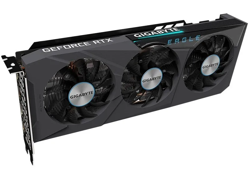 Placă Video Gigabyte GV-N3070EAGLE-8GD,  8GB GDDR6 256bit