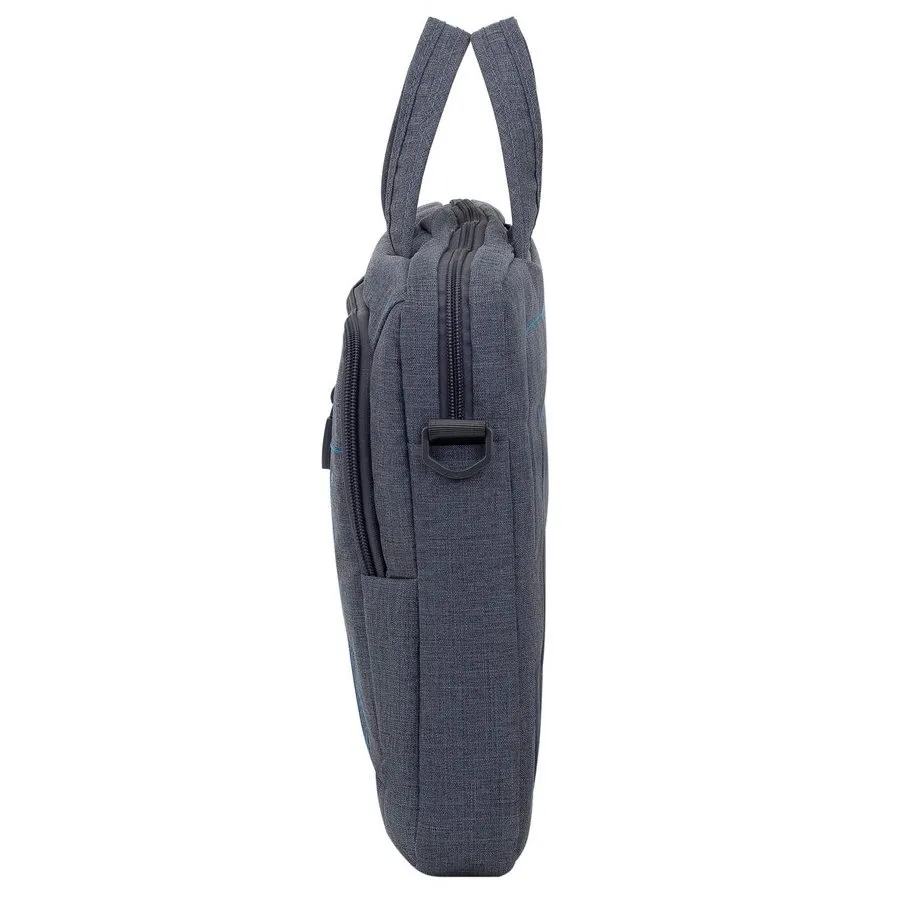 Geantă pentru Laptop RivaCase Alpendorf, 15.6", Poliester, Gri