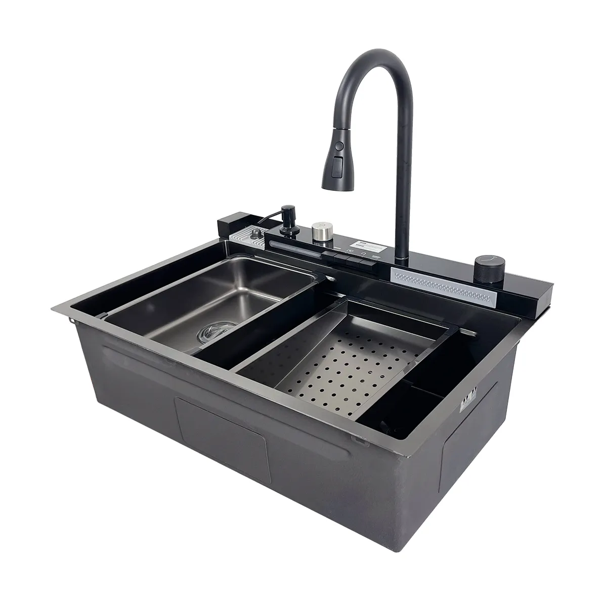 Chiuveta handmade SanDonna HD7550 (Negru)