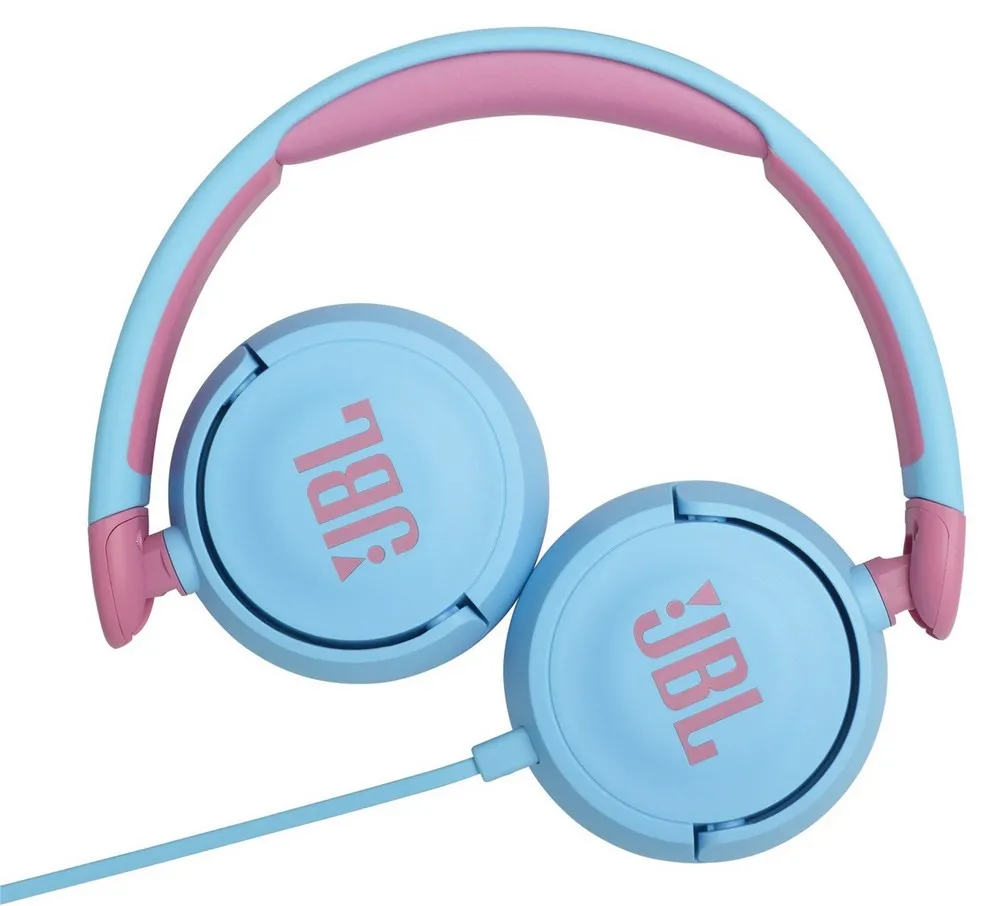 Căști JBL JR310, Albastru deschis