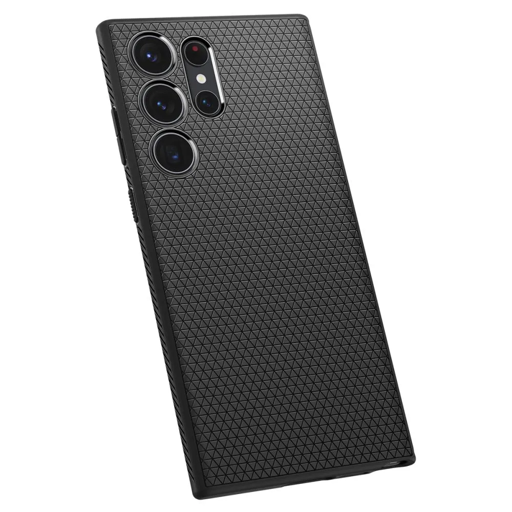 Husă Spigen Samsung S23 Ultra, Liquid Air, Negru mat