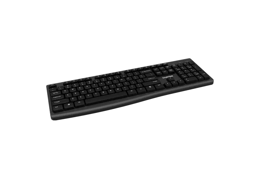 Tastatură Canyon KB-W50, Fără fir, Negru