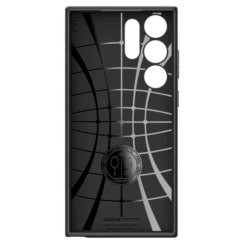 Husă Spigen Samsung S23 Ultra, Liquid Air, Negru mat
