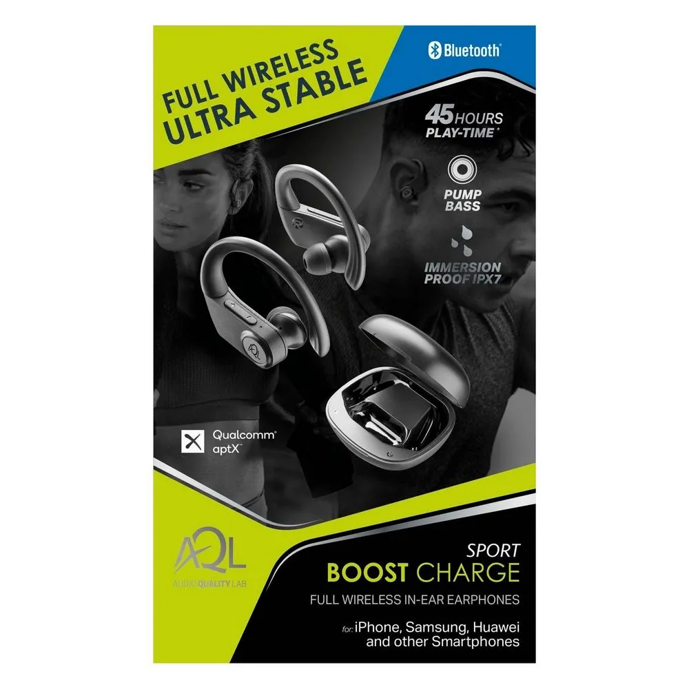 Căști Cellularline Sport TWS, Negru