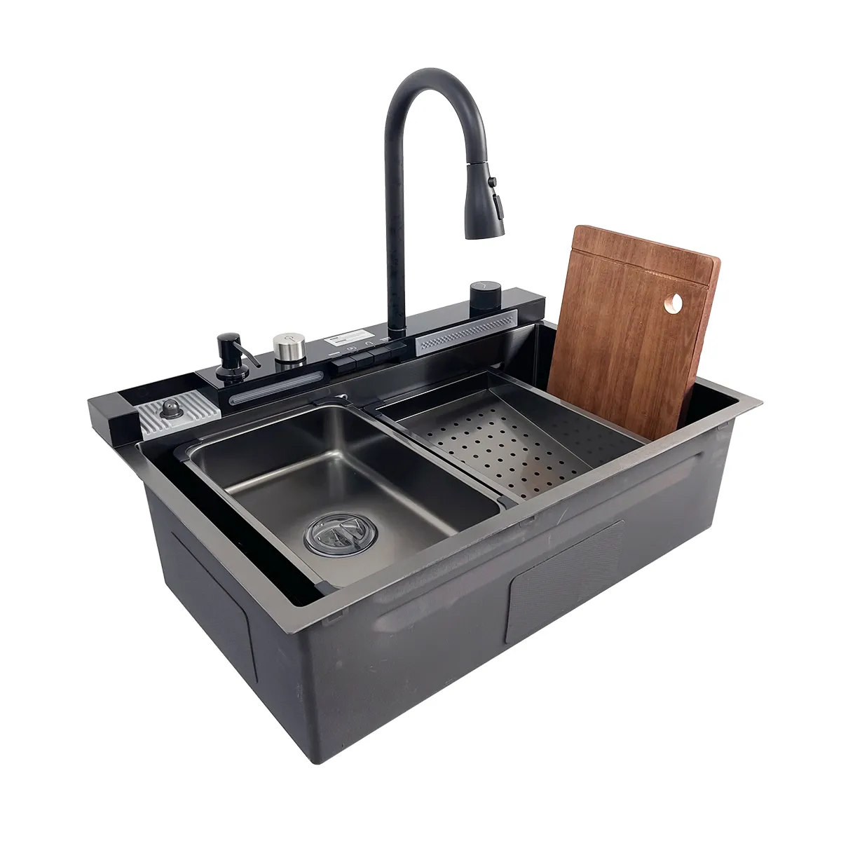 Chiuveta handmade SanDonna HD7550 (Negru)