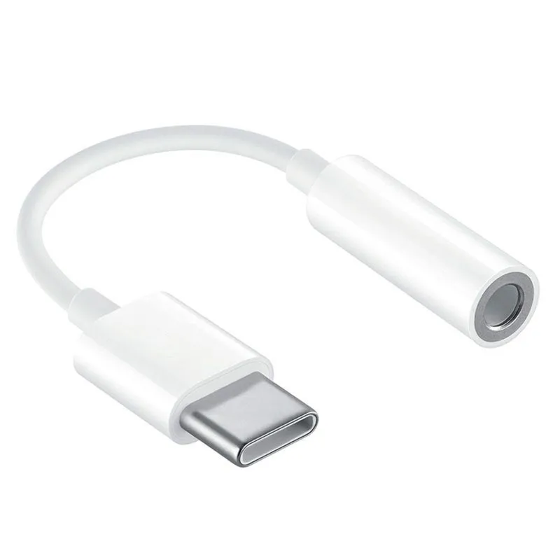 Audio Adaptor Huawei CM20, USB Type-C/3.5 mm (F), 0,09m, Alb