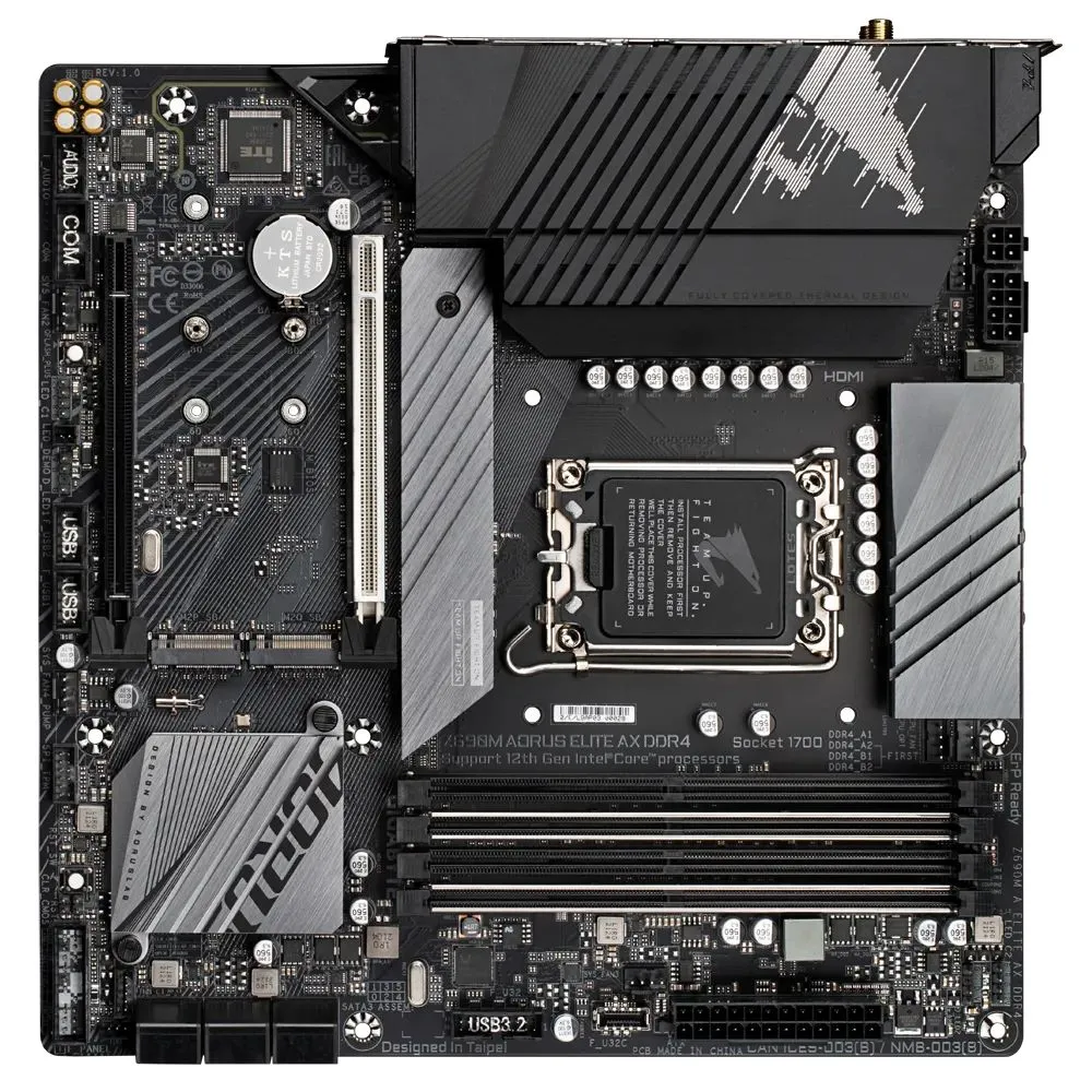 Placă de bază Gigabyte Z690M AORUS ELITE AX DDR4, LGA1700, Intel Z690, ATX