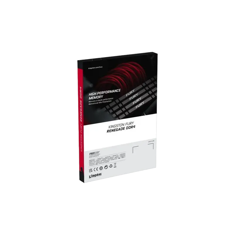 Memorie RAM Kingston FURY Renegade, DDR4 SDRAM, 4000 MHz, 8GB, KF440C19RB/8