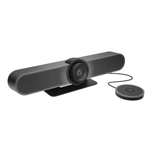 Microfon pentru camera Logitech MEETUP Expansion Mics, Fără fir, Negru
