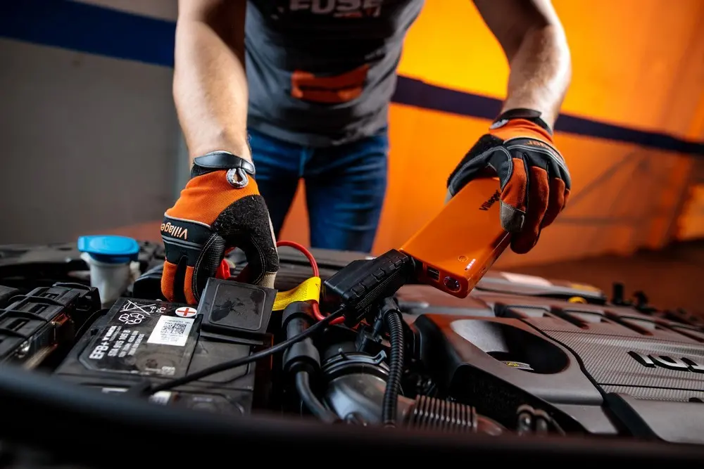 Acumulator extern pornire auto Villager VJS 3500