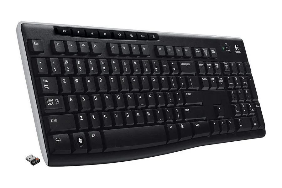 Tastatură Logitech K270, Fără fir, Negru