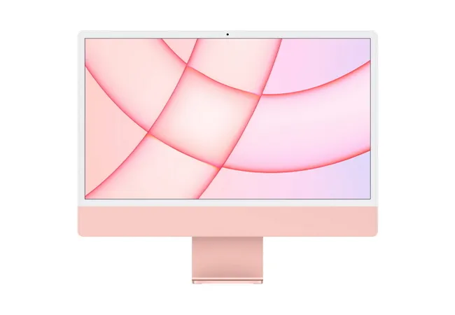 Computer All-in-One Apple iMac A2438, M1 with 8-core CPU and 8-core GPU, 16GB/512GB, macOS Big Sur, Roz