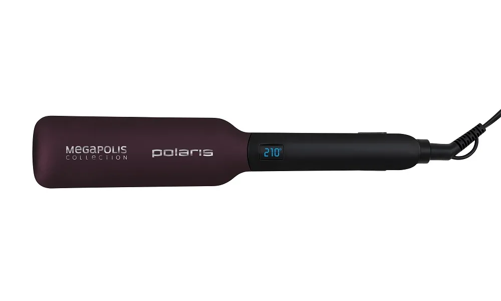 Placă de îndreptat părul Polaris Megapolis PHSS 5011KTA, Negru | Violet