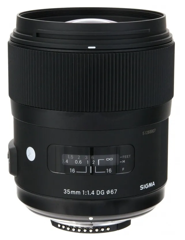 Obiectiv foto SIGMA 35mm f/1.4 DG HSM Art