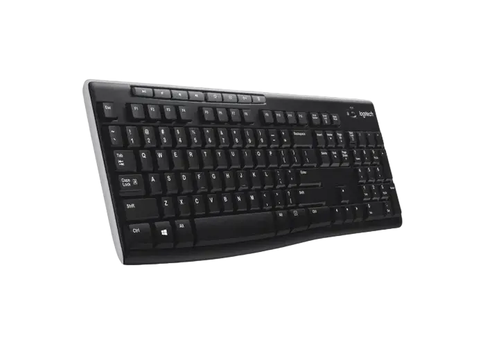 Tastatură Logitech K270, Fără fir, Negru