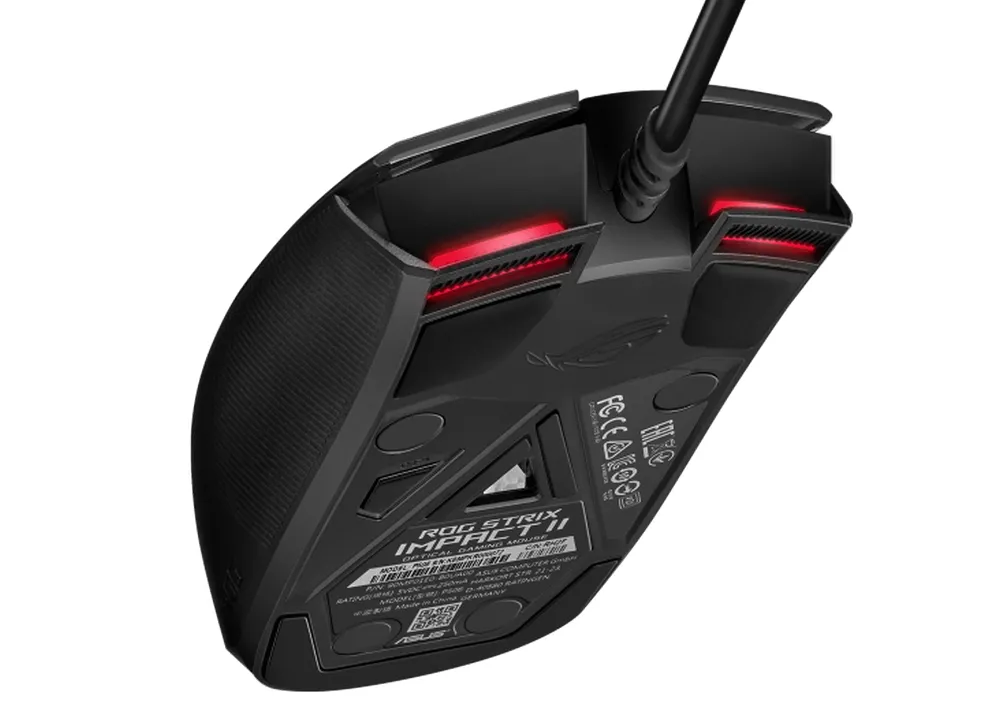 Gaming Mouse ASUS ROG Strix Impact II, Negru