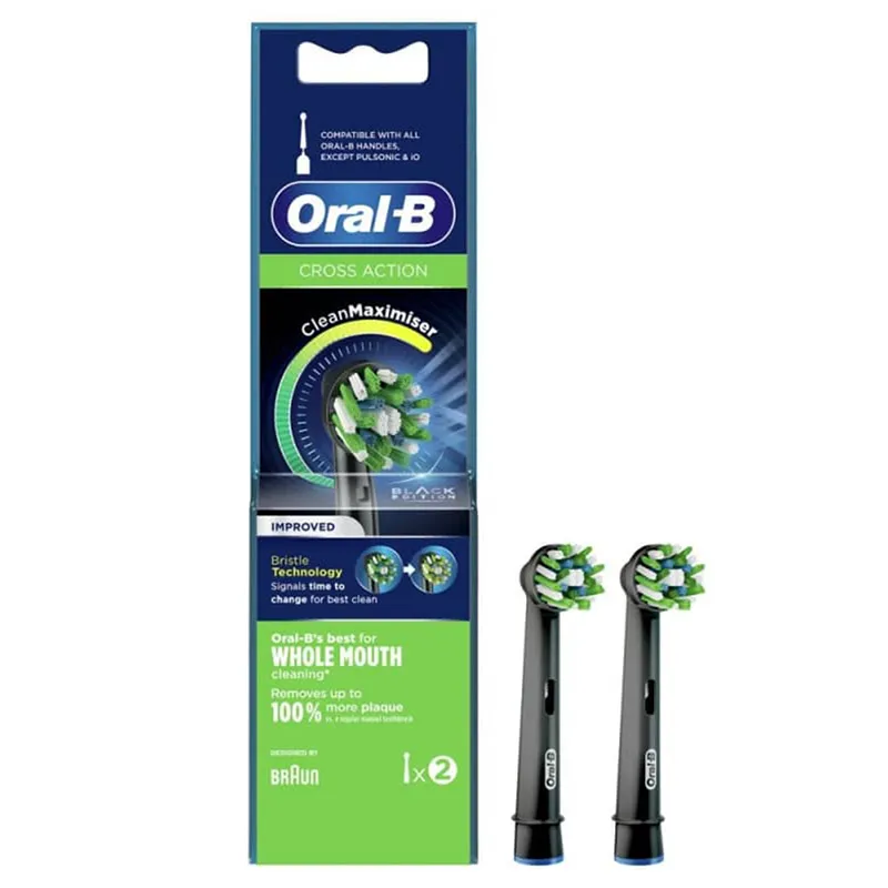 Duză pentru periuța de dinți electrică Oral-B EB50-2 B, Negru