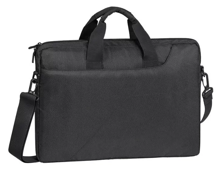 Geantă pentru Laptop RivaCase Komodo, 15.6", Poliester, Negru