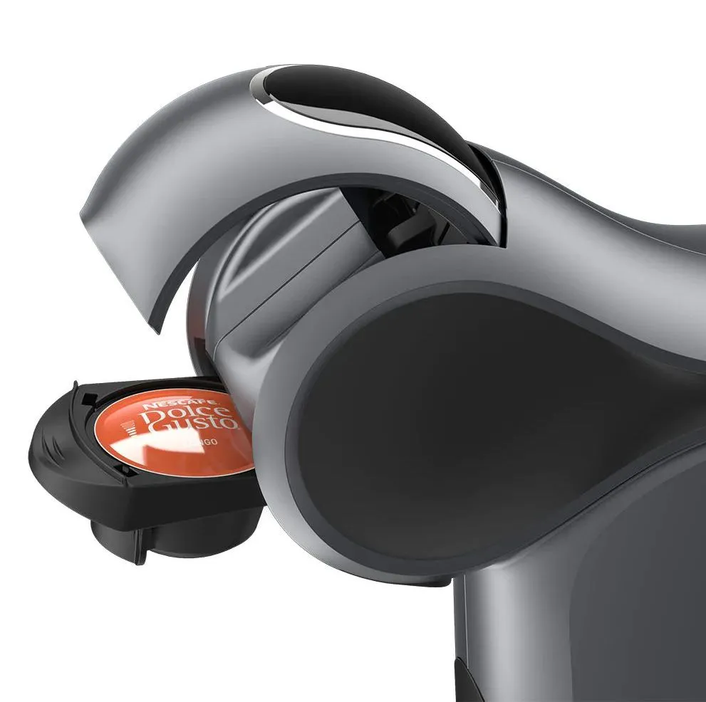 Espressor cu capsule De'Longhi Genio S Touch EDG426GY, 1500W, Gri