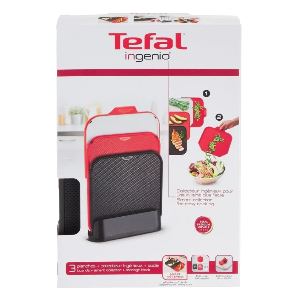 Set de tocătoare de bucătarie Tefal K235S504, Multicolor