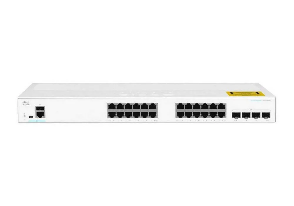 Switch de rețea Cisco CBS350-24T-4G, 24x 10/100/1000 Mbps, 4x SfP